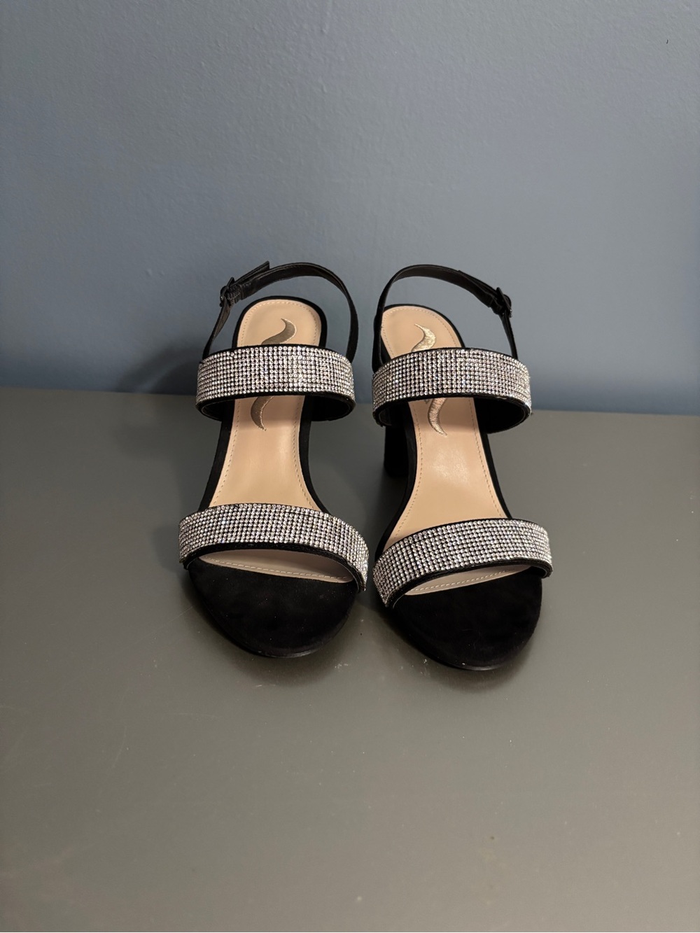 Nina Senta-Fy Black Glam Heels - Picture 3 of 6